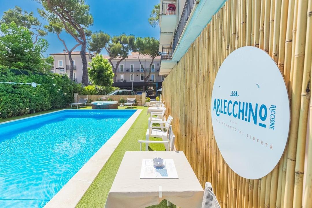 Hotel Arlecchino Riccione Eksteriør bilde